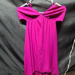 Express Hot Pink dress